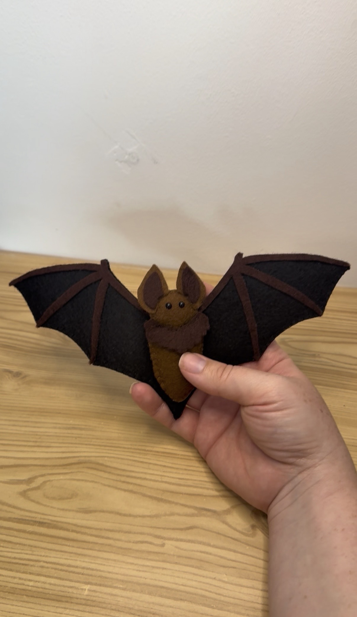 Halloween Bat Felt Sewing Pattern - Image 3
