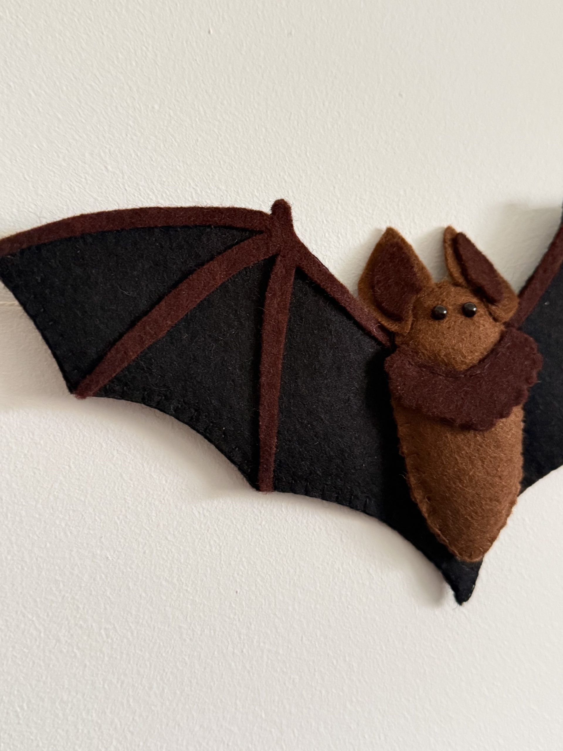 Halloween Bat Felt Sewing Pattern - Image 2